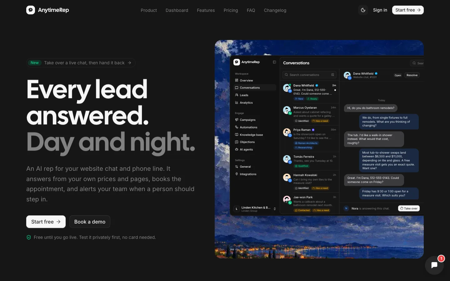 AnytimeRep home page